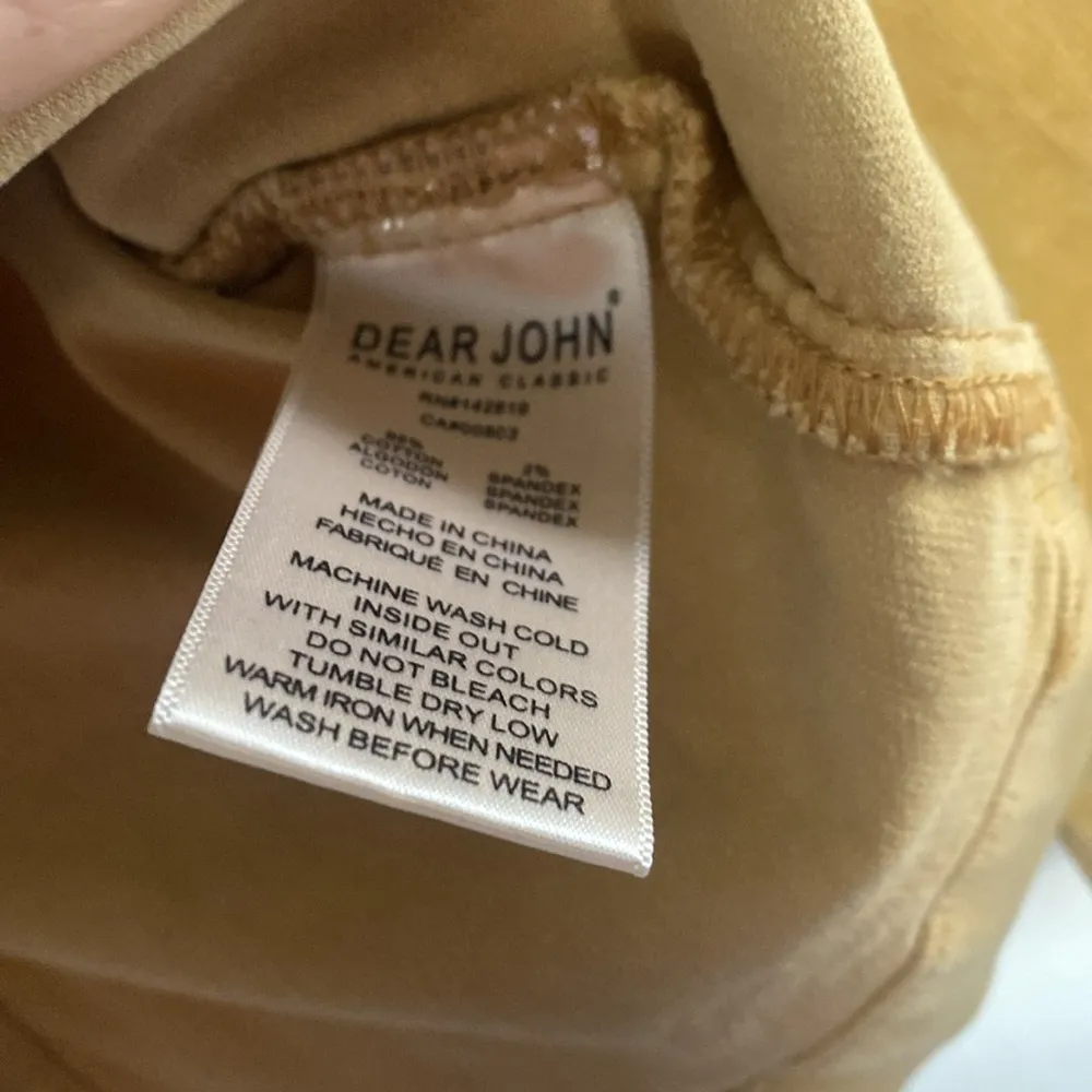 Dear John Heather Color Corduroy Jacket Blazer Sunset Gold | Size Small - Image 9