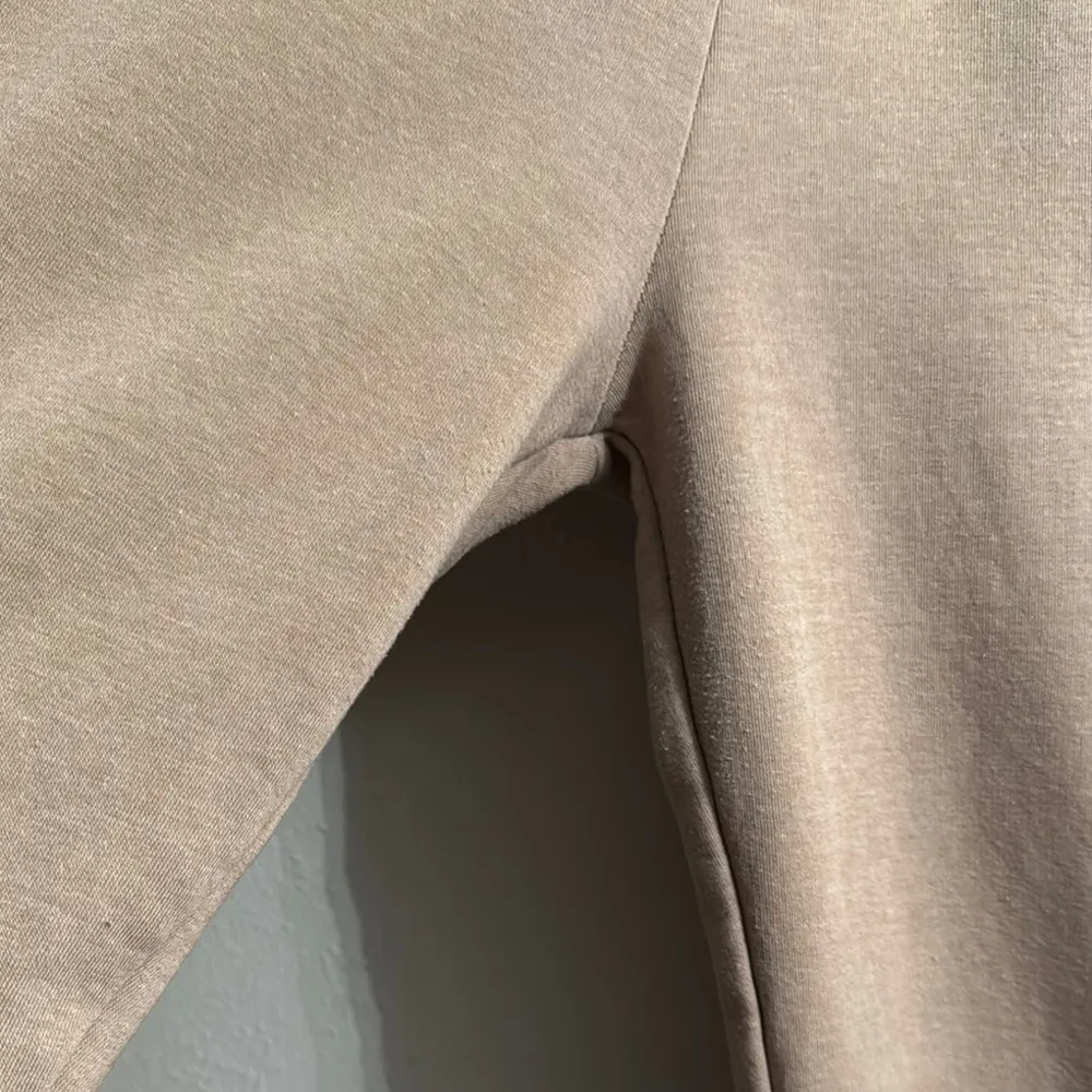 Zara Tan High-Waisted Joggers - Image 4