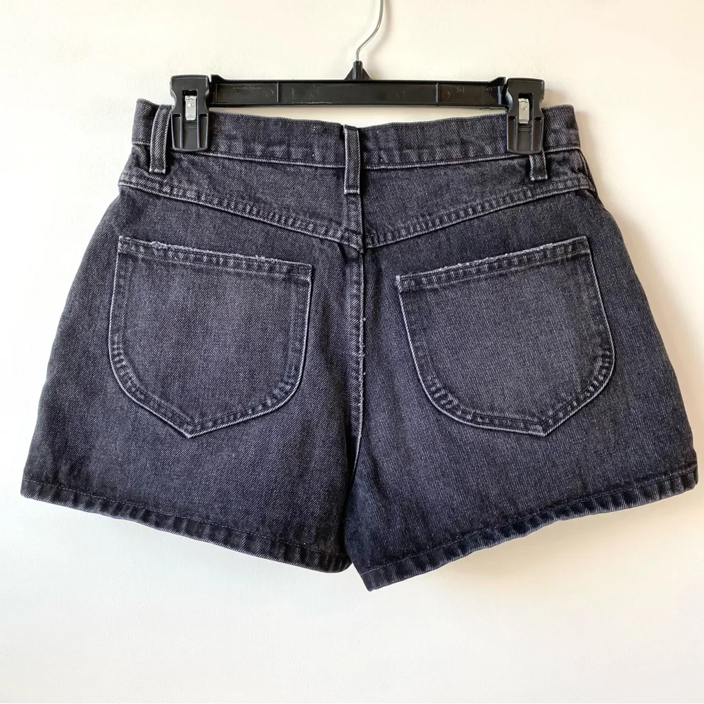 Reformation‎ The Vintage Jean Short In Monterey Black 27 - Image 4
