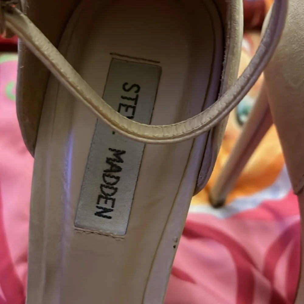 Steve Madden Nude Heels US 7.5 - Image 3