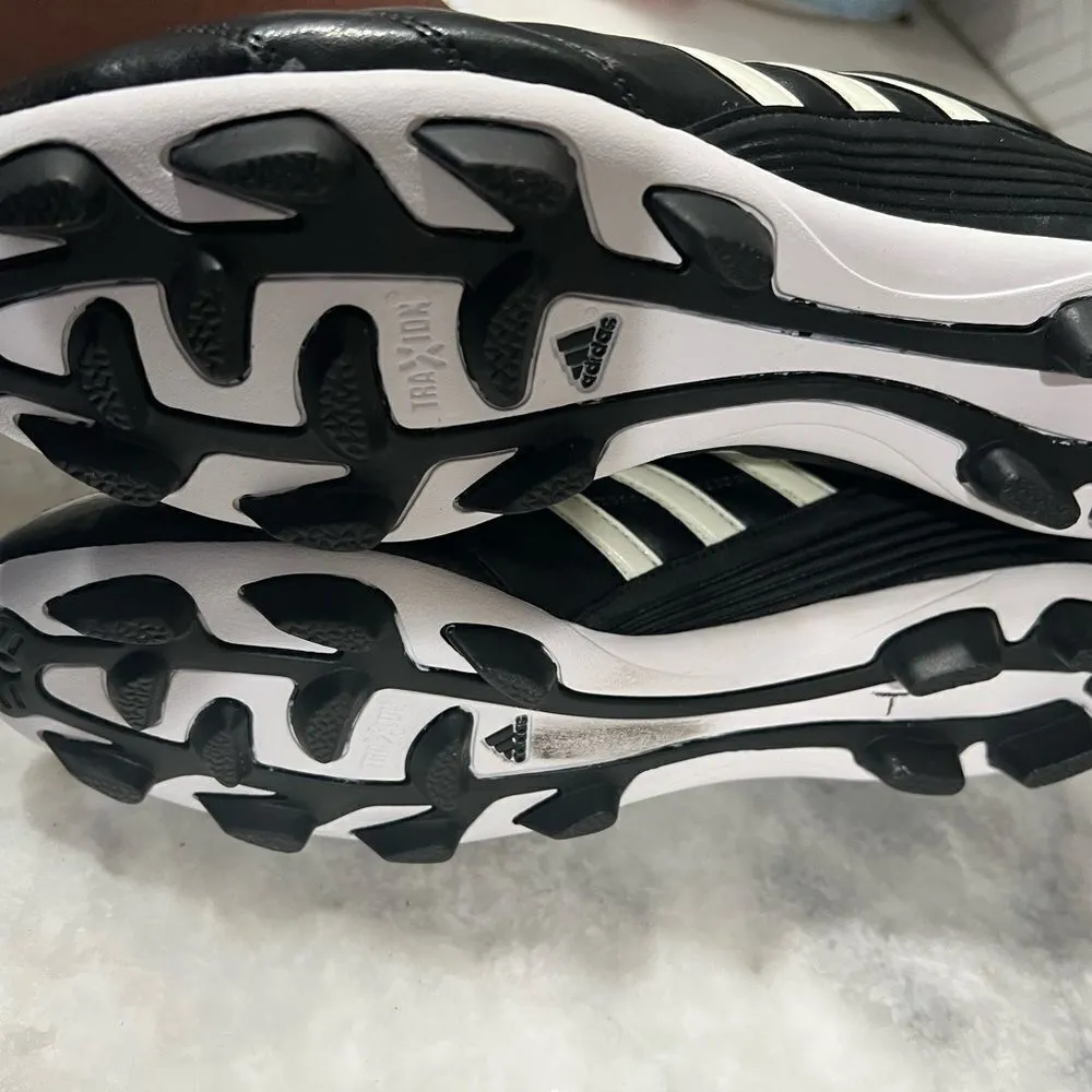 Adidas Matt VII TRX HG Lace Up Soccer Shoes Black White Size 8 New no Box - Image 6