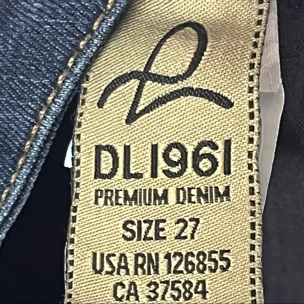 DL1961 Jessica Skinny Liberty 4Way Stretch 360 Comfort Jeans, Size 27 - Image 3