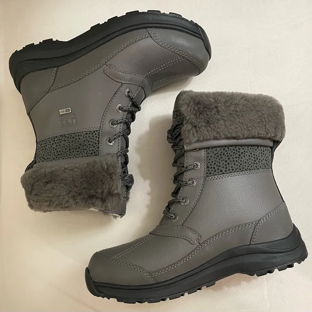 UGG Zaylee Women Boots Micro Cheetah Size 7 Waterproof - Image 5