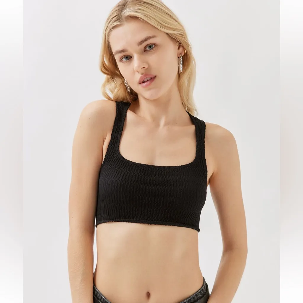 Black Out from Under Moxie seamless textured bra top Size M/L - Image 5