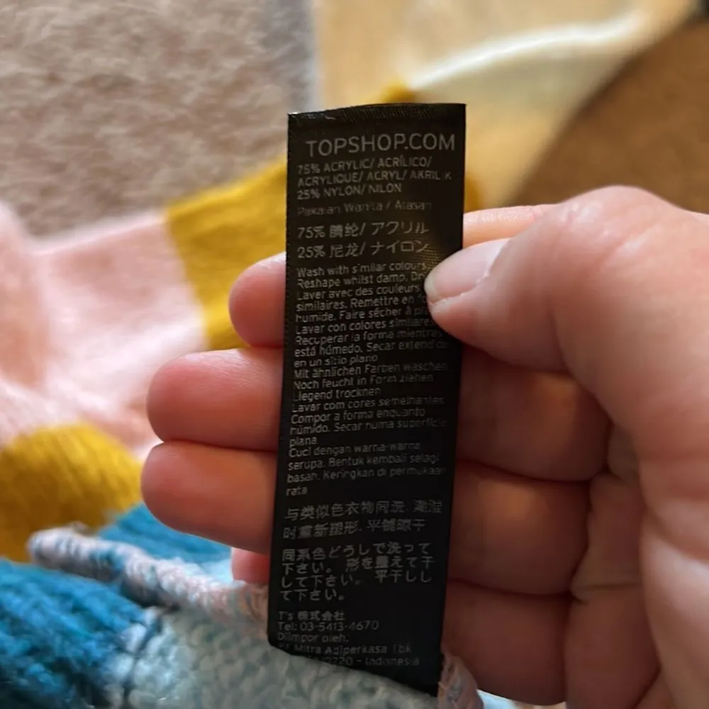 Topshop colorblock balloon sleeve sweater 2 - Image 7