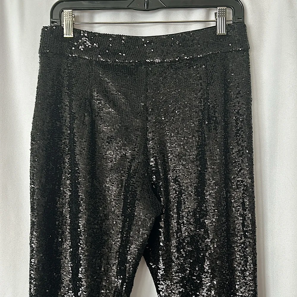 A.L.C. Elegant Black Sequins Pants **Size 2** 🌺🌺 - Image 4