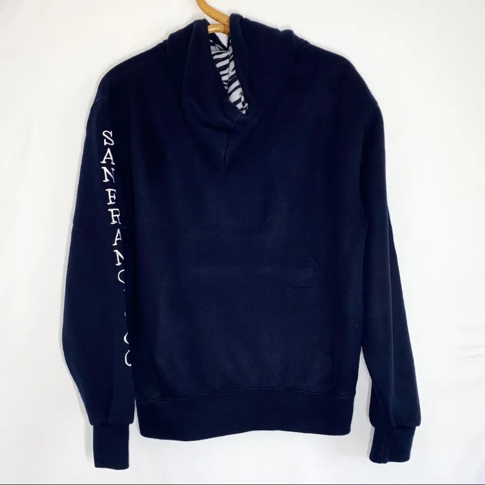 San Francisco Navy Blue Hoodie - Image 2