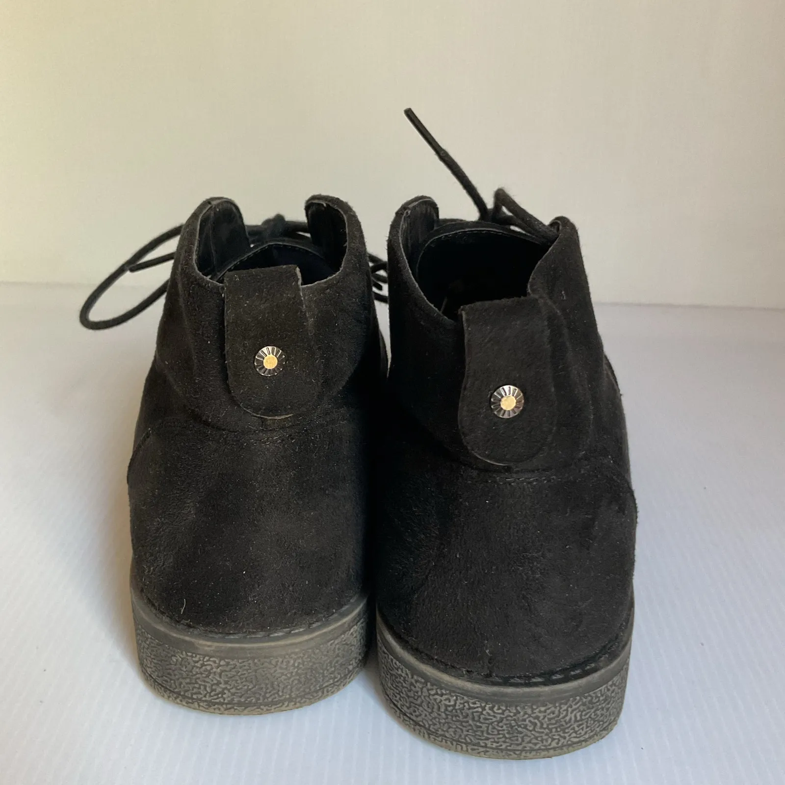 Cloudwalkers Suede Ankle Boots Women’s 8.5W Wide Width Fall Winter Booties Black Size 8.5 - Image 6