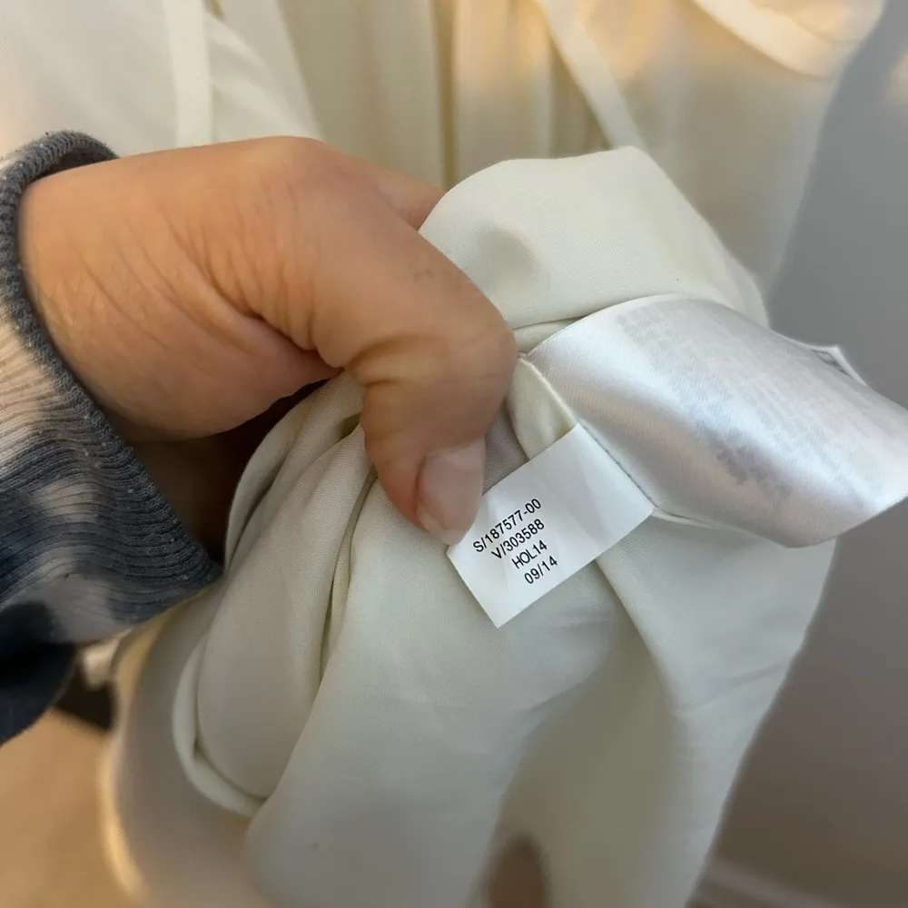 Nwt Banana Republic Off White Halter Retro A-Line Dress - Image 7