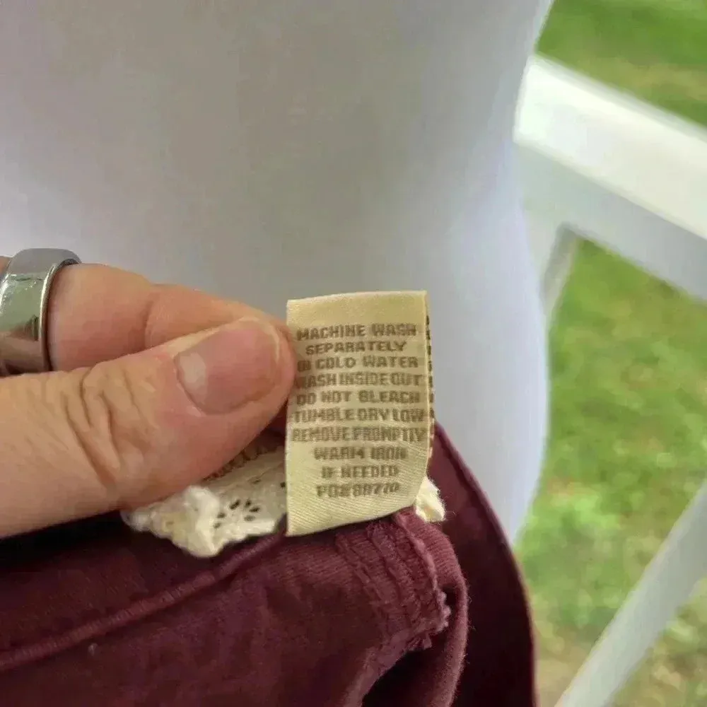 Altar’d State buttons down front pocket mini skirt large - Image 4