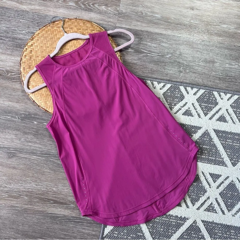 Lululemon sculp tank in dark‎ pink/purple Women’s Size 6 - Image 3