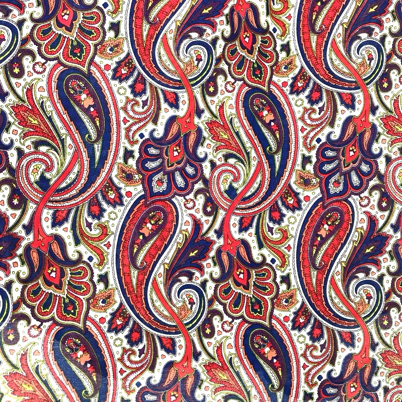 Liz Claiborne Paisley Floral Jewel Tone Blouse Fall Print Roll Up Sleeves Size S - Image 5