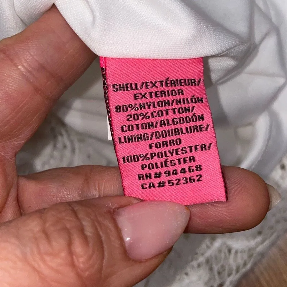 Betsey Johnson Betsy Johnson white lace midi dress size 6 - Image 10