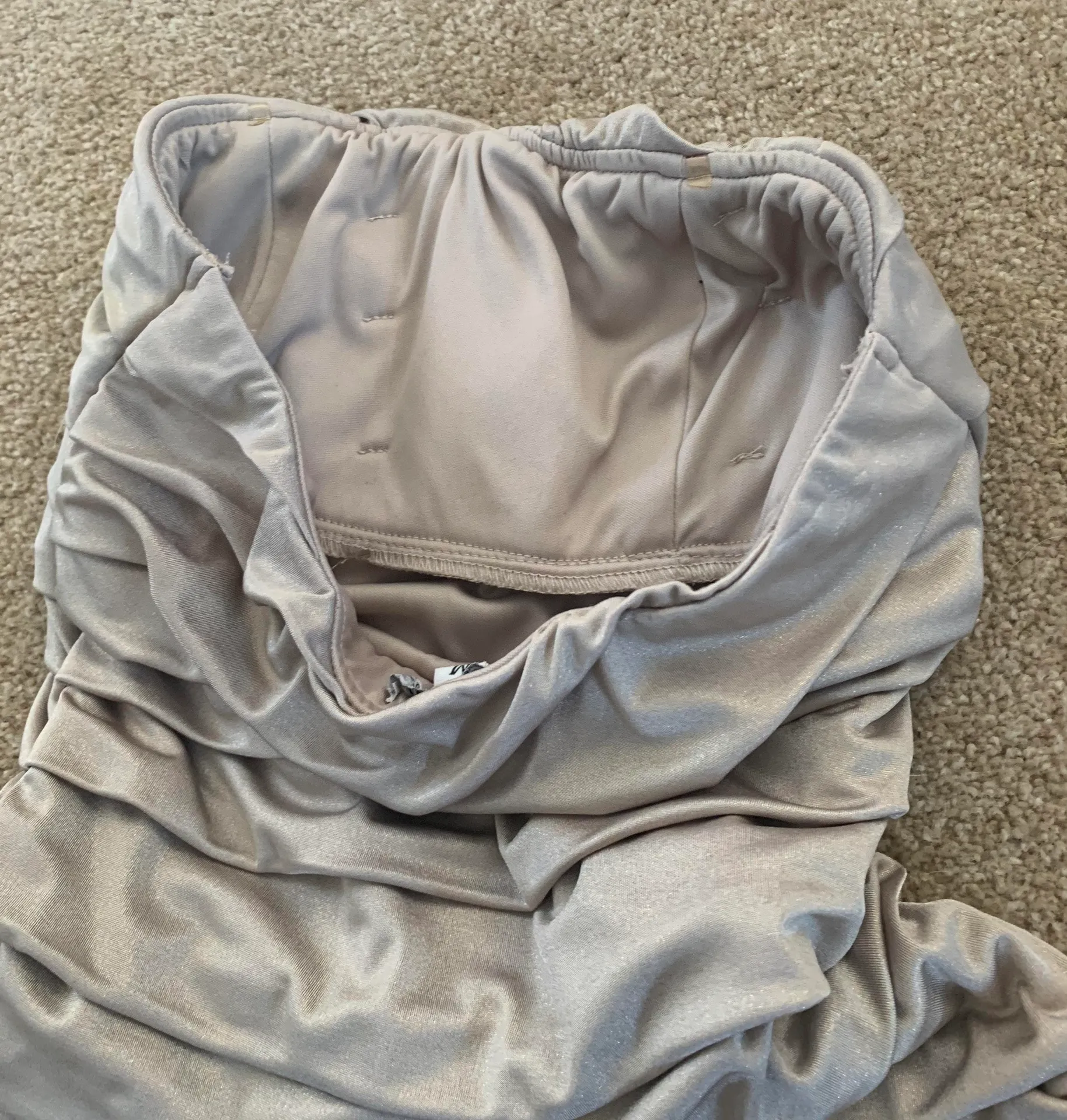 Strapless Bodycon Mini Dress - Image 5