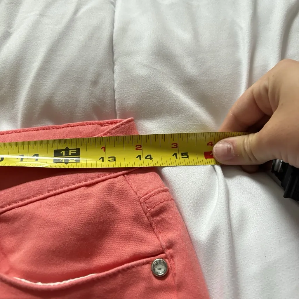 Venus Womens 2 Mini Skirt Coral Pink Stretch Cowgirl Festival Summer Beach Y2K - Image 3