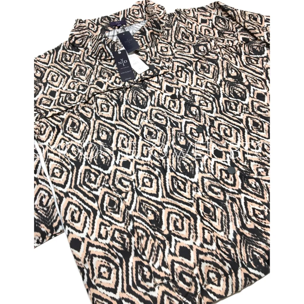 NYDJ Cropped Trench Coat Jacket - Image 5