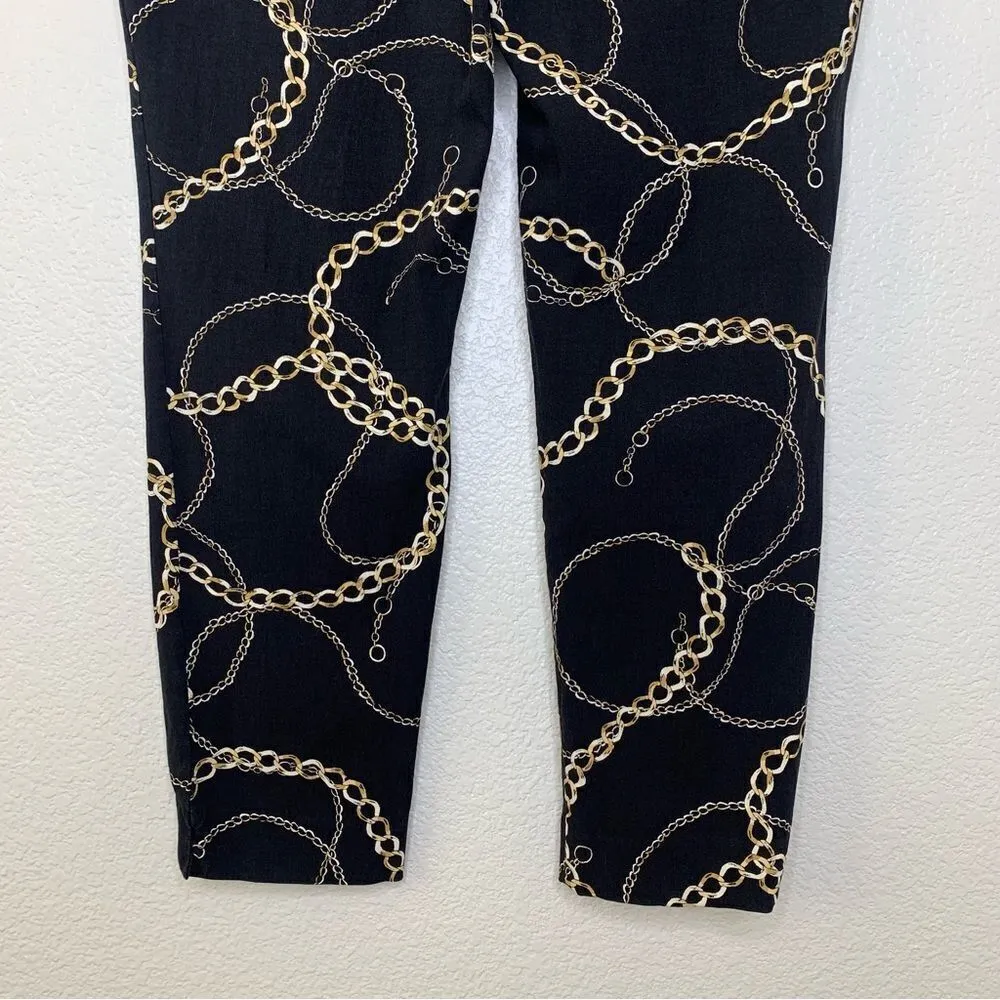 Chico’s Women’s Size 10 Brigitte Chain-Print Ankle Pants - Image 10