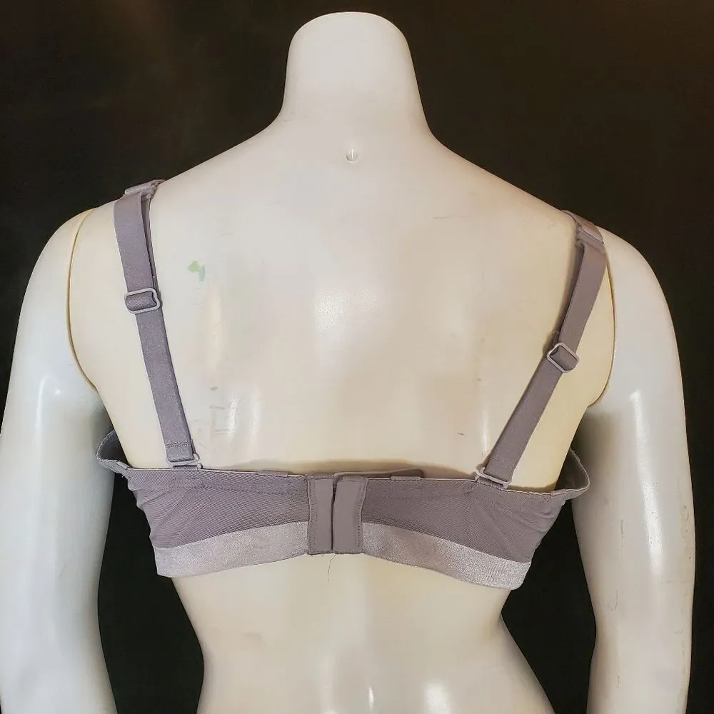 Le Mystere Gray Bra (38DDD/F) Gray Size undefined - Image 4