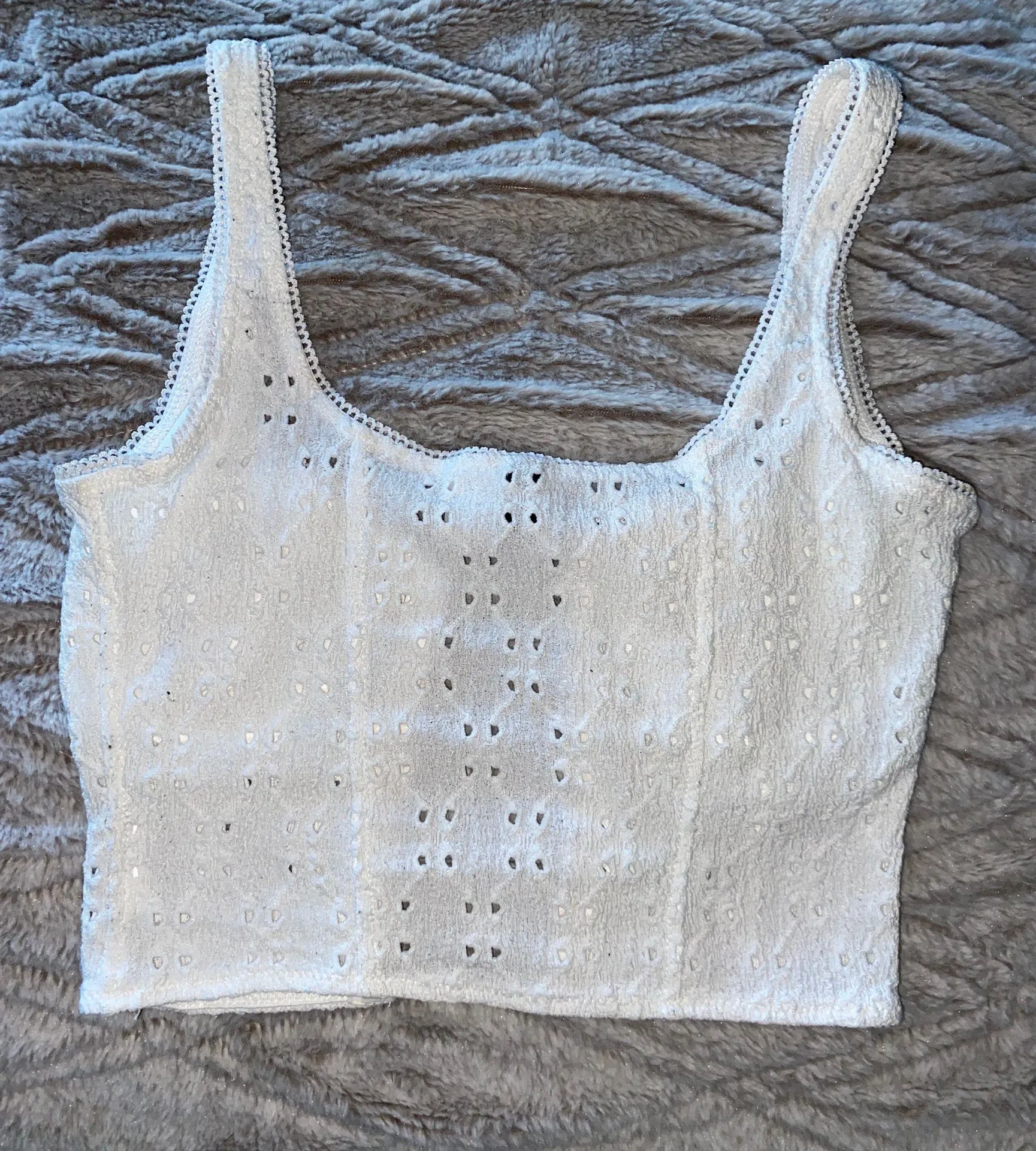 H&M White Corset Top - Image 5