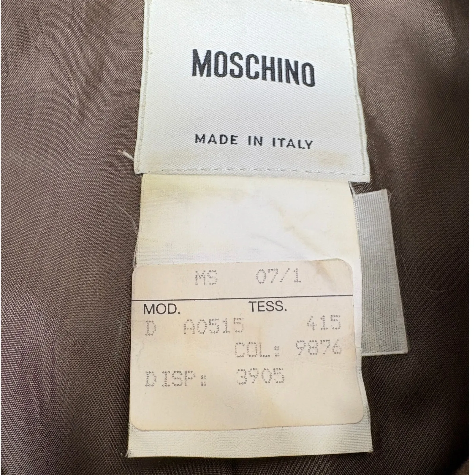 Vintage Moschino Mainline Floral Embroidered Jacket Green US 8 UK Press Sample - Image 10