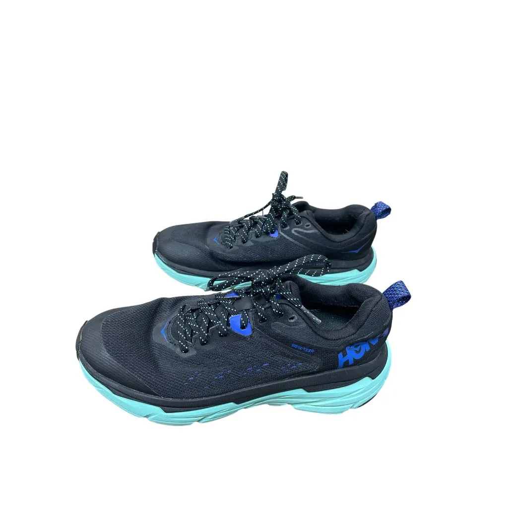 Hoka Challenger ATR 6  Womens Black Blue Trail Running Shoes 7B SKU 9462 - Image 3