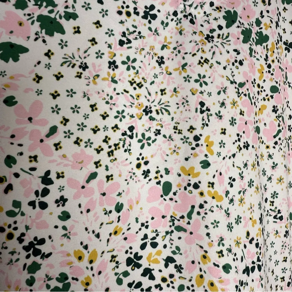 Bad Birdie Florida Pullover Long Sleeve Floral Top – Women’s XS White - Image 4