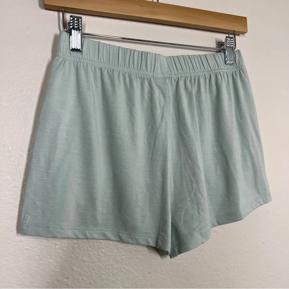 NWT Hass By Avocado Seafoam Modal Pajama Short Blue Size XS - Image 5