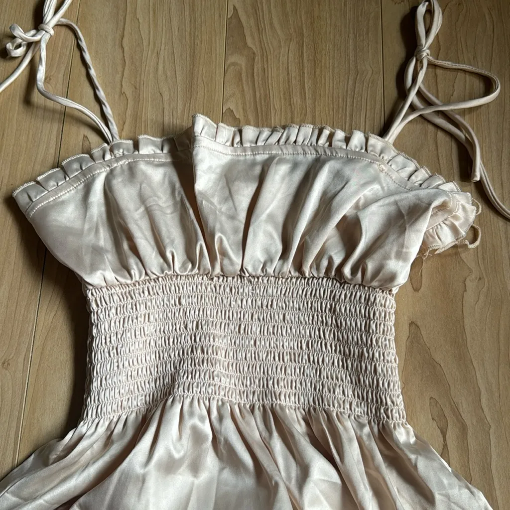 437 Satin Dress - Image 2