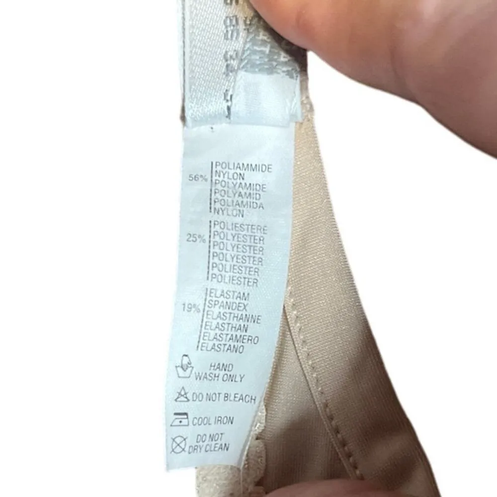 Beige Padded Bra Size 34 B - Image 6