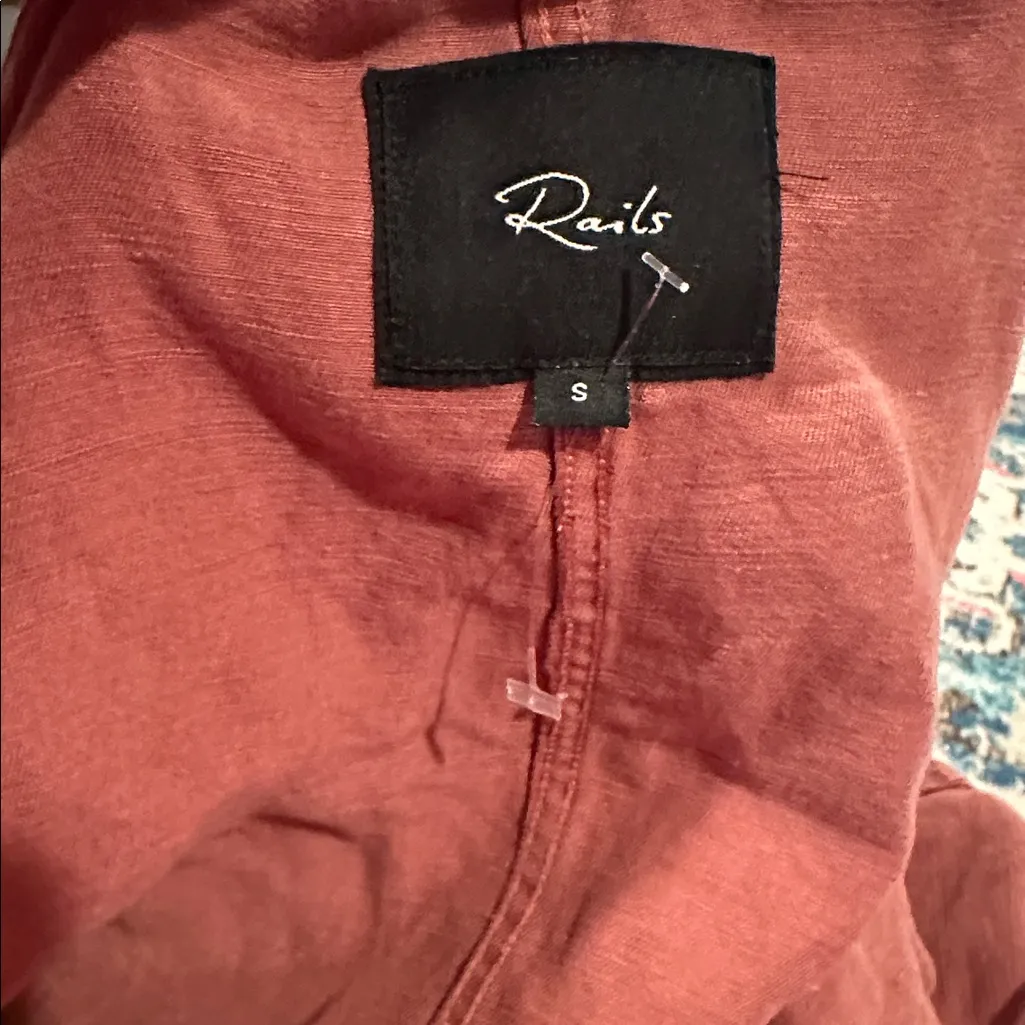 RAILS COLLINS MILITARY BRICK JACKET SIZE S - Image 5