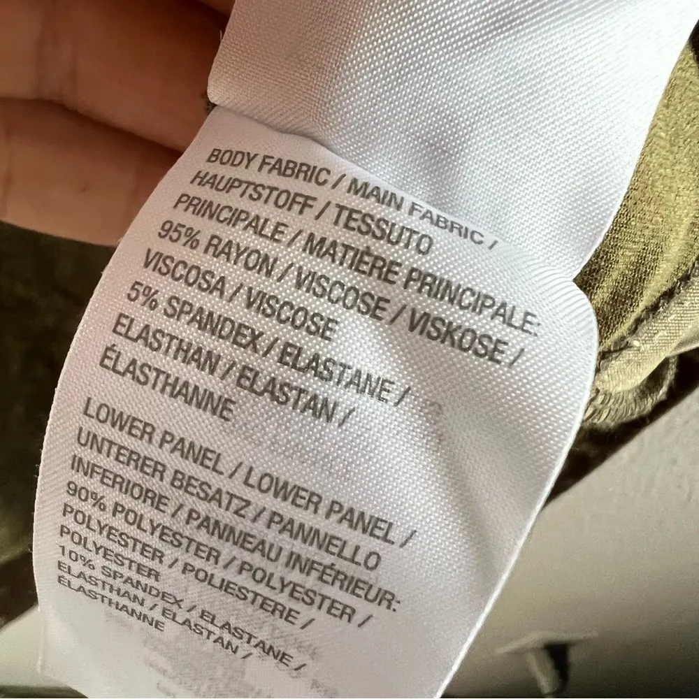 LOGO Layers by Lori Goldstein Crushed Velvet Contrast Tank US M - Image 8