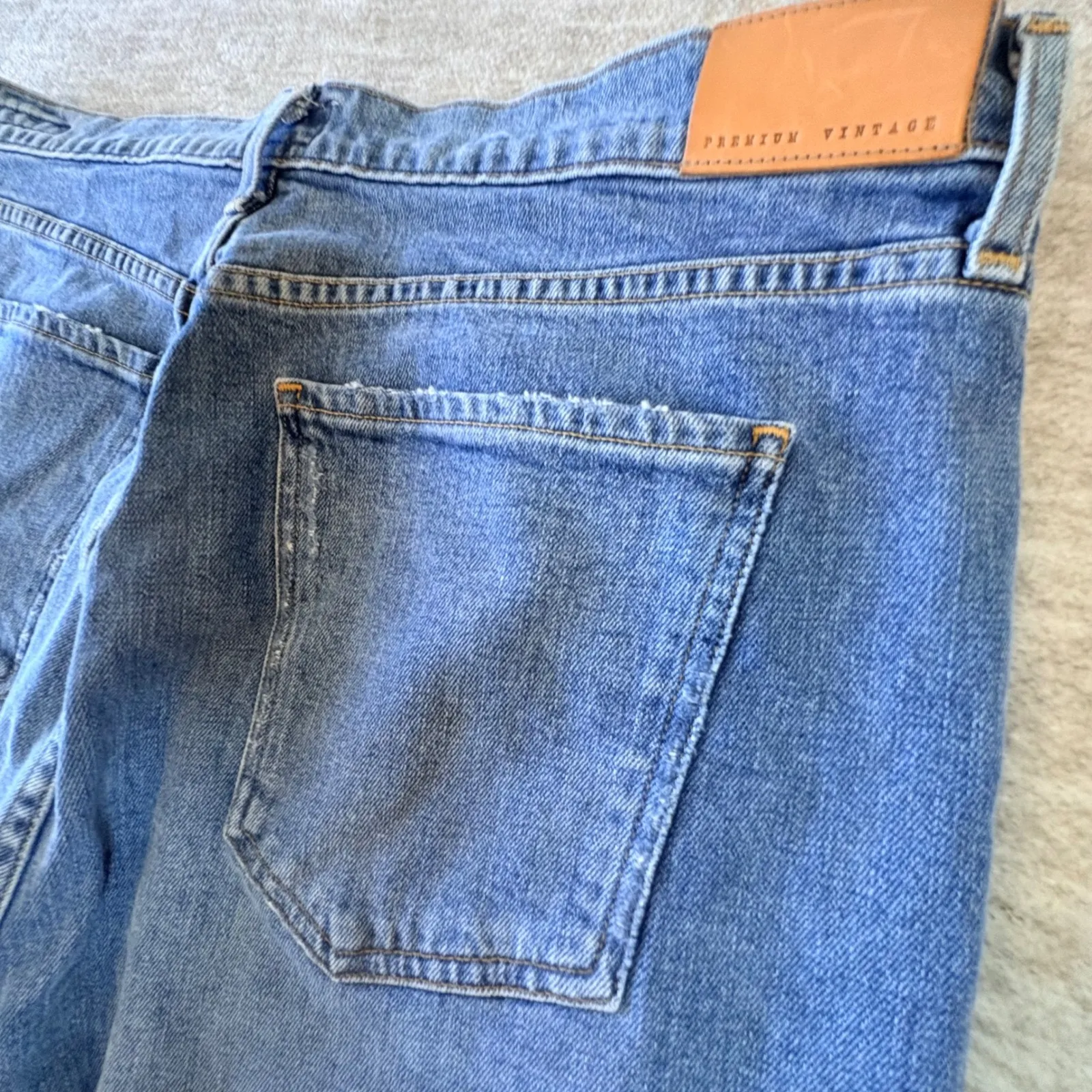 NWT Citizens of Humanity Charlotte High Rise Straight Leg Jeans Sz 33 Taboo Wash - Image 6