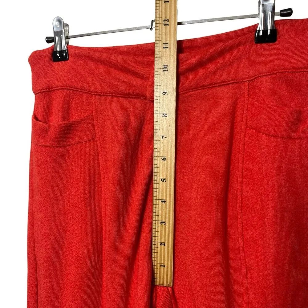 Re/Done Originals Track Flare Sweatpants In Red Women’s Size M - Image 11