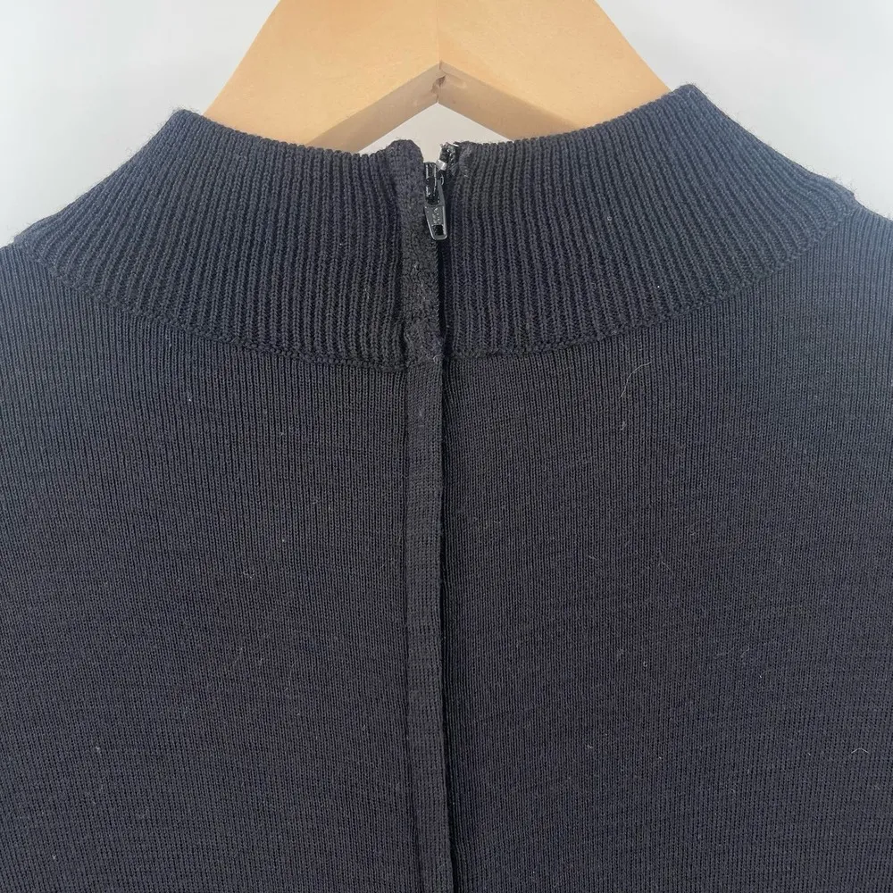 OUTLANDER Dress Size Large Wool Blend Vintage Sweater Long Sleeve Minimalist - Image 5