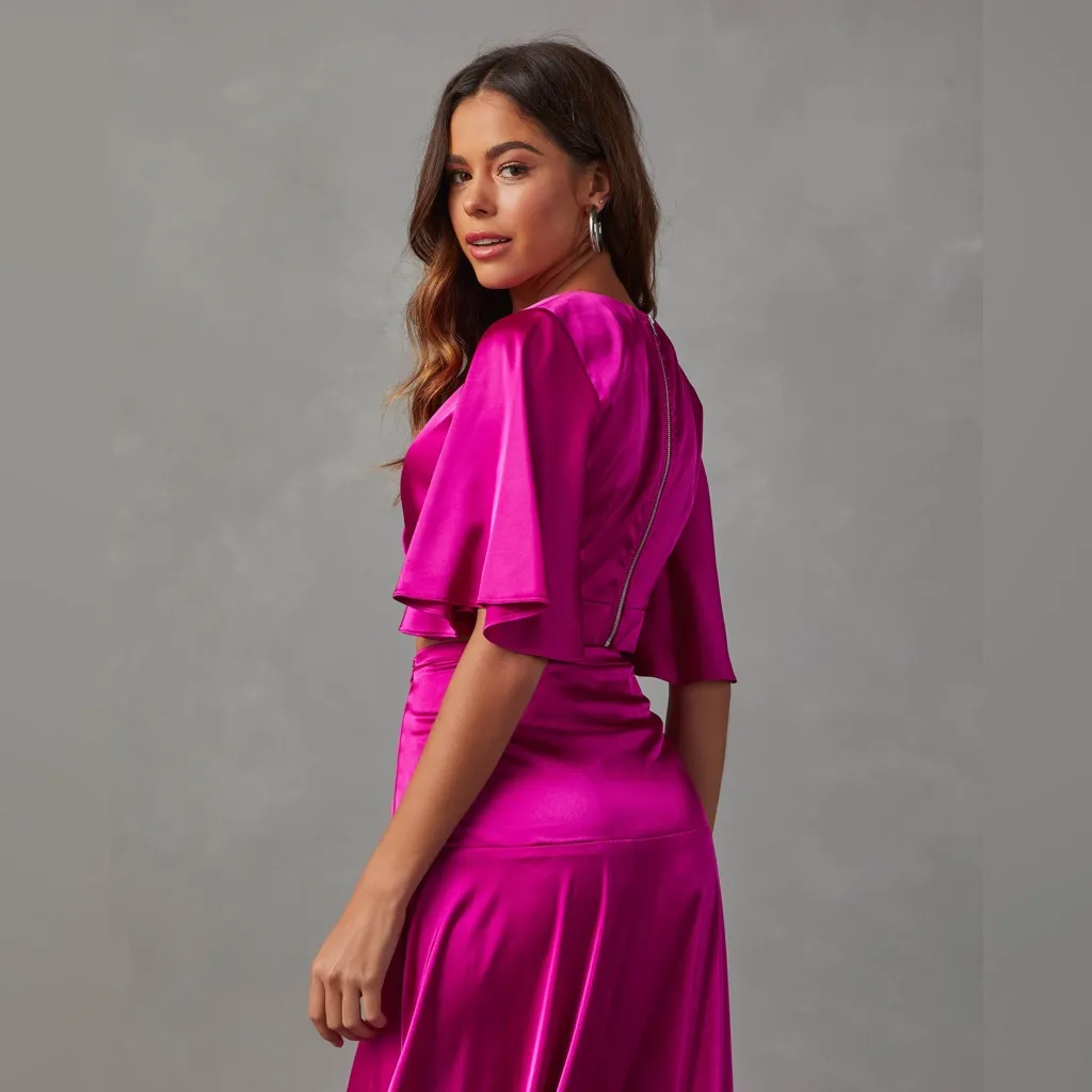 Olia Pink Blouse - Image 8