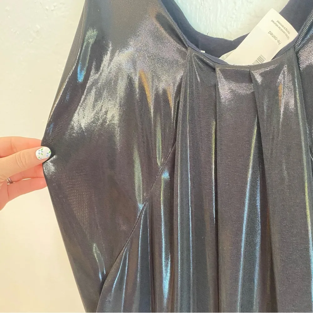 DIANE VON FURSTENBERG Black Sheath Lesley Dress Size 6 - Image 11