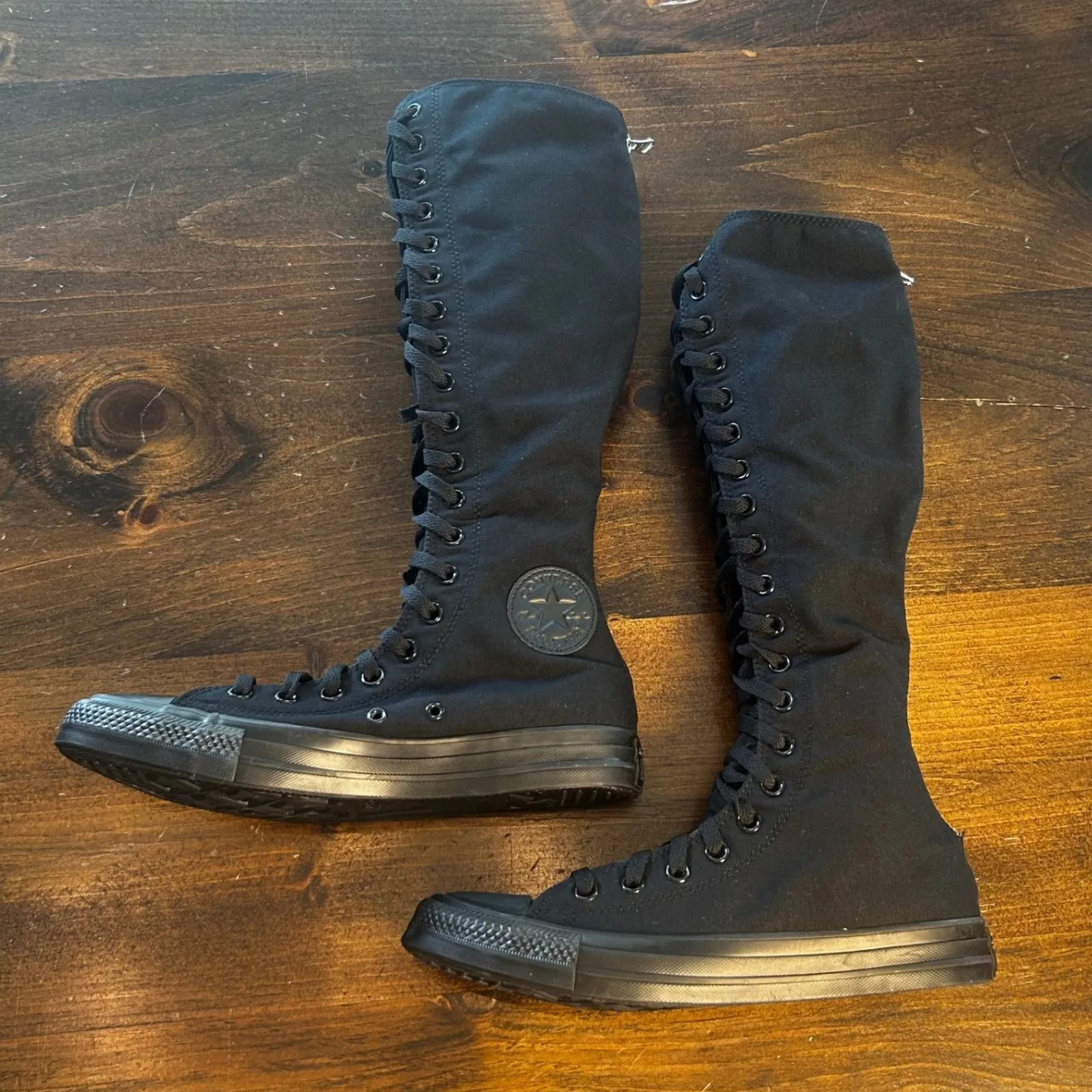 Converse All Star Chuck Taylor Tall Lace Up Back Zip‎ Tall Boots Shoes Sneakers - Image 7