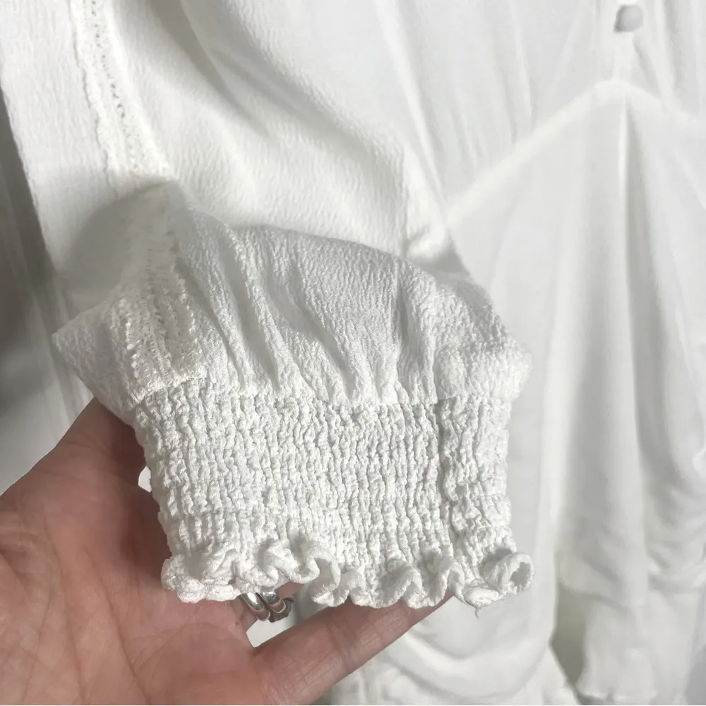 Veronica Beard Sarasota White Mini Dress - Image 8