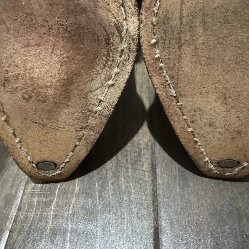 Dingo Black Woven Leather Western Cowboy Boots Women’s 9M Pointed Toe - Image 7