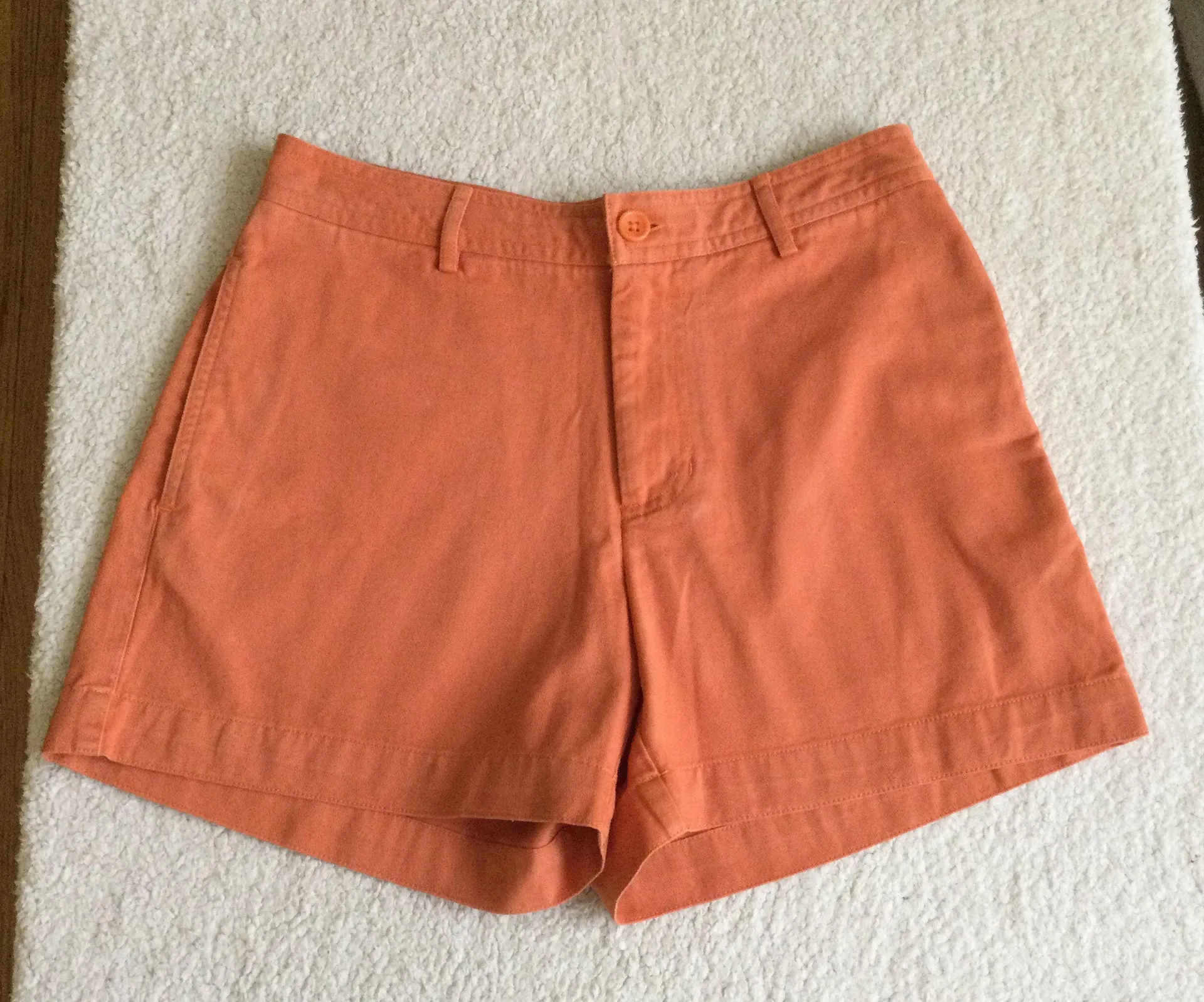 NWT Vintage Orange Twill Shorts - Sz 4 - Image 3