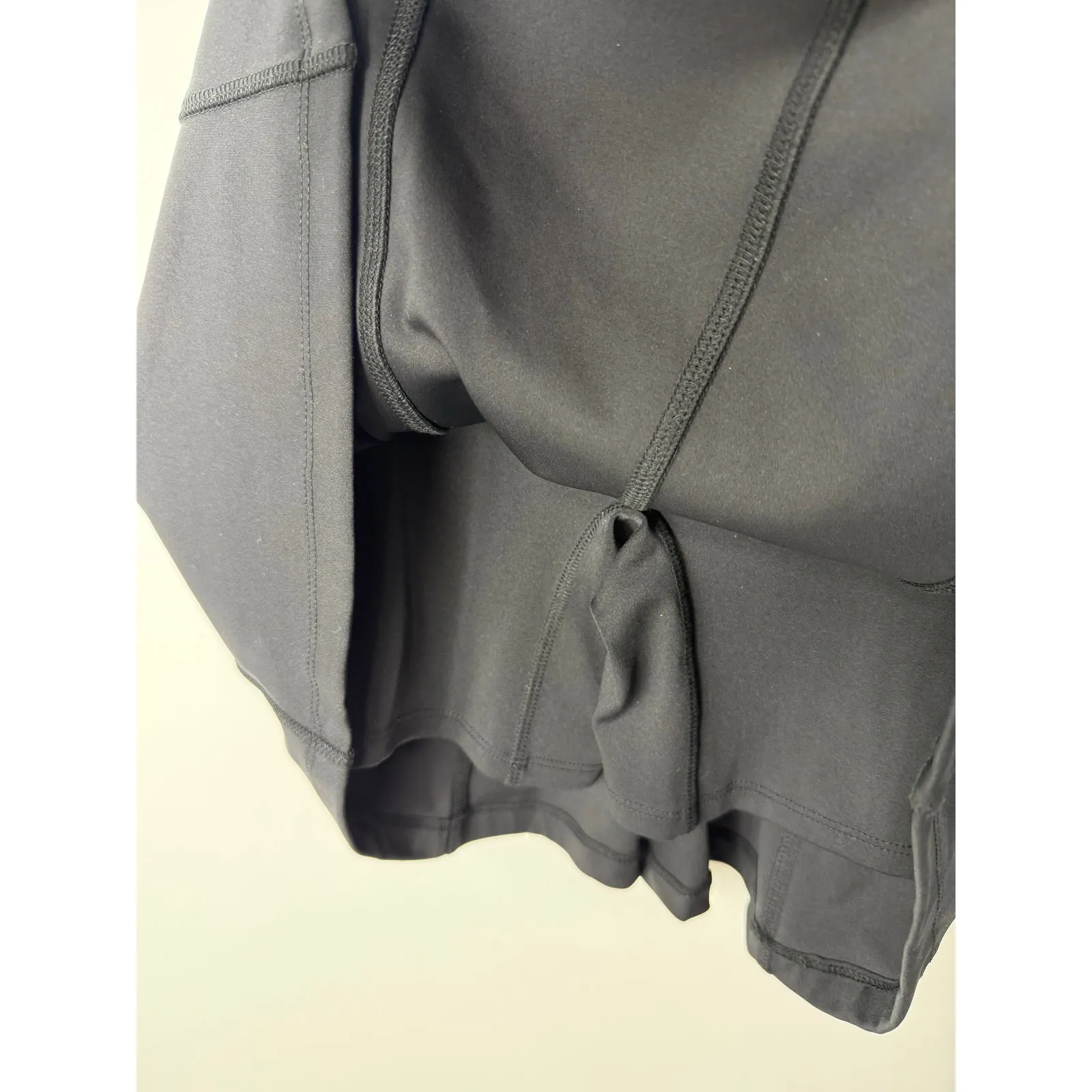 NEW Lou & Grey Black Fit & Flare Tank Mini Dress S Athleisure Minimalist Sporty - Image 7