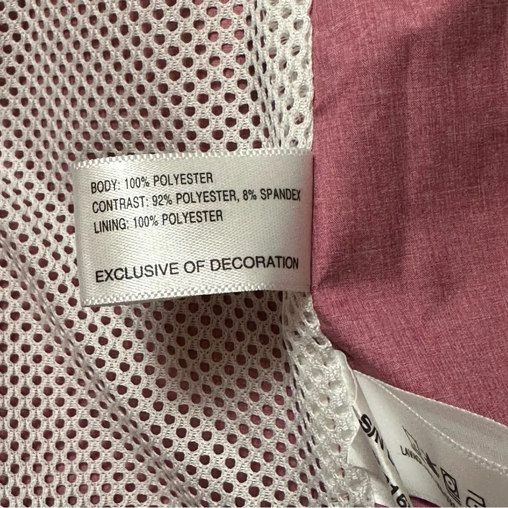 Cutter & Buck Womens Panoramic Packable Pink Jacket CB WeatherTec Large NWT - Image 8