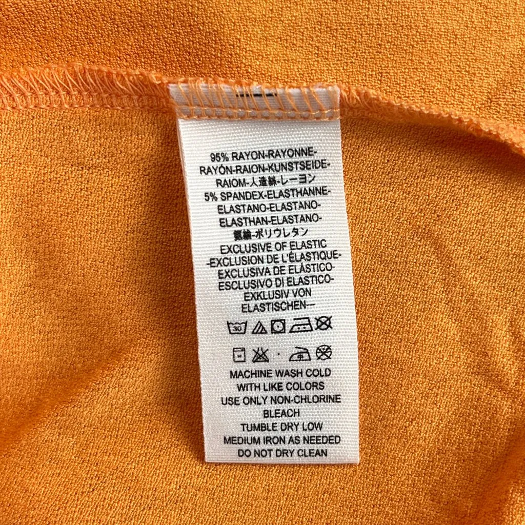 Free People Lana Off Shoulder Tunic Top Women’s Small Golden Poppy Floral NWT - Image 11