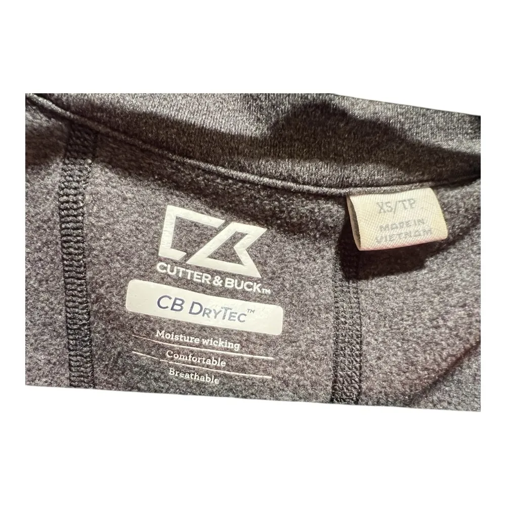 Women's XS Green Bay Packers Cutter & Buck CB DryTec Jacket Gray - Image 8