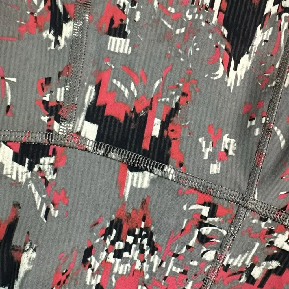 Lululemon Fast and Free High Rise Tight 25"  
Floral Flux Multi Size 2 Grey Multi - Image 9