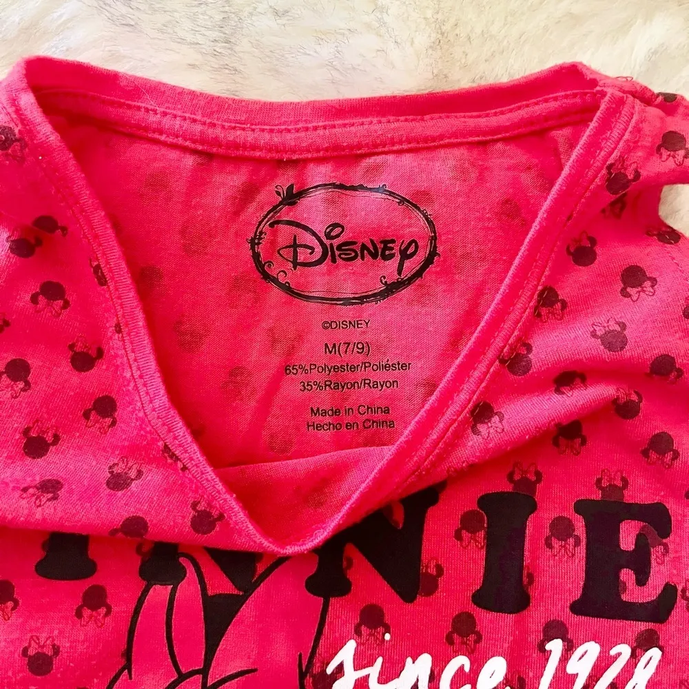 Disney Minnie Mouse Red Graphic Tank Top Size Medium - Image 3
