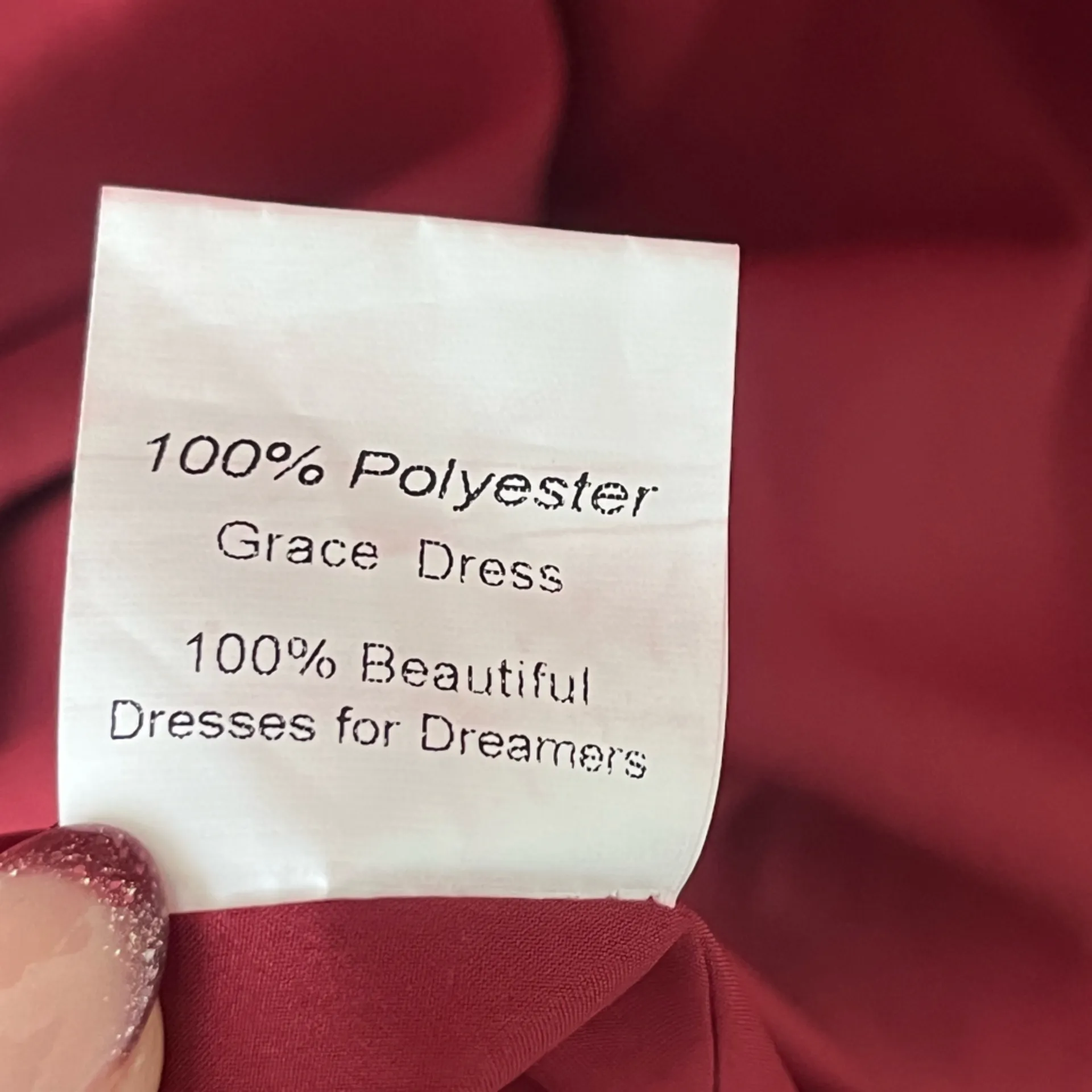 Jessakae grace dress red burgundy white 3X NWT - Image 12