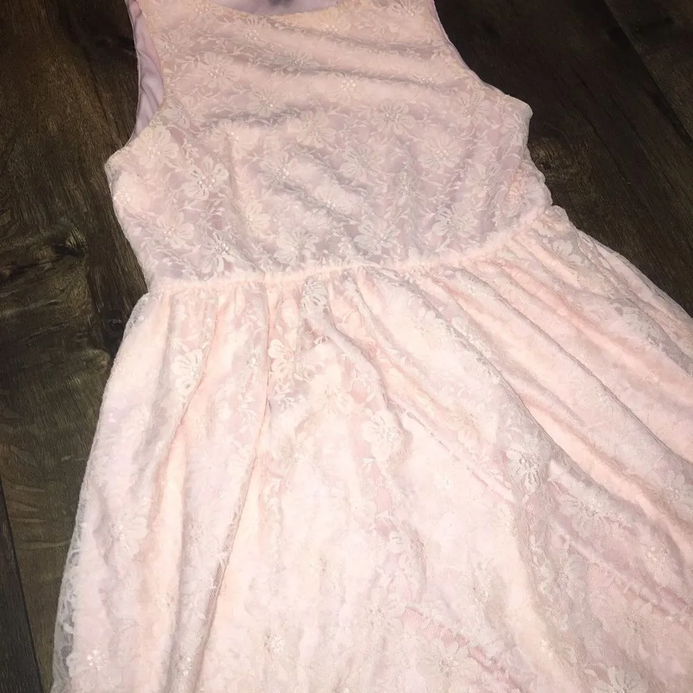 Rue 21 Pink Dress Medium - Image 8