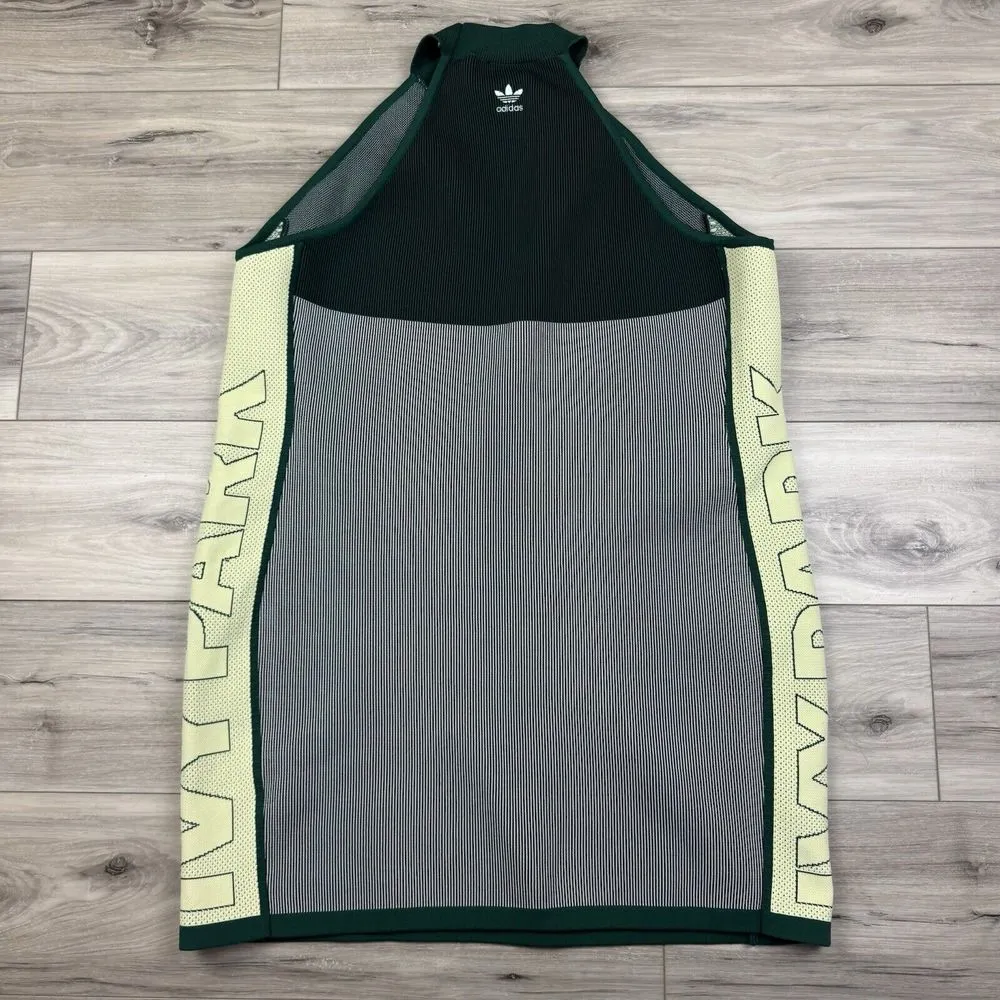 IVY PARK Adidas Knit Logo Bodycon Dress‎ Green Size 3XL Beyoncé - Image 6