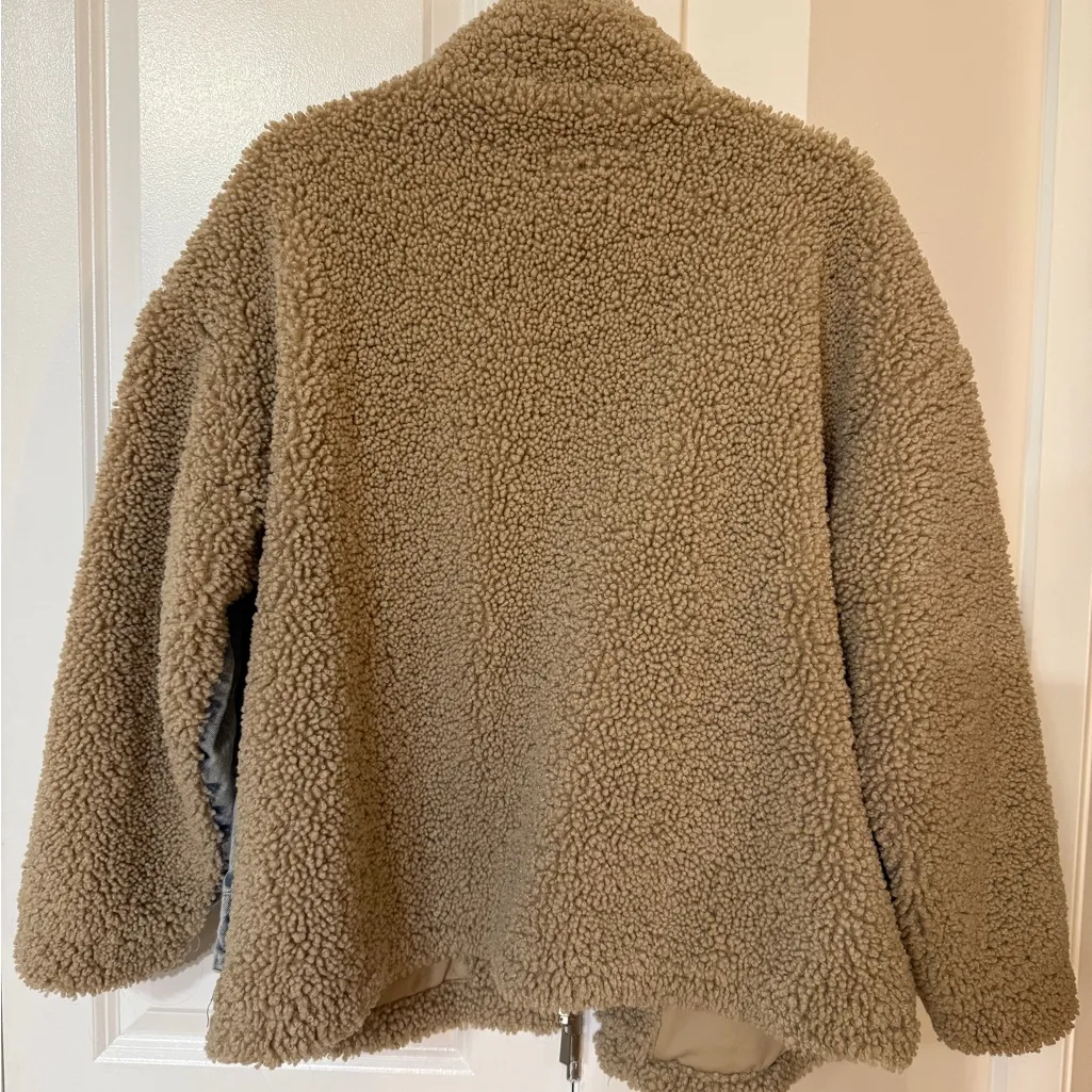 BLANK NYC  Cream and Tan Jacket - Image 2